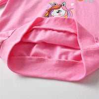 Load image into Gallery viewer, 2 Pieces Kid Girl Dream On Set Unicorn Hoodie &amp; Trousers Wholesale 12256683
