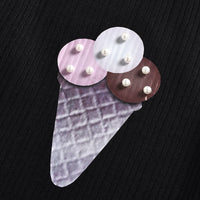 Load image into Gallery viewer, 2 Pieces Set Baby Kid Girls Muslin&amp;Ribbed Print T-Shirts And Solid Color Skirts Wholesale 04067454
