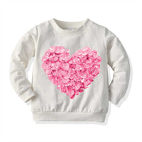 Load image into Gallery viewer, 2 Pieces Kid Girl Love Heart Sweatshirt &amp; Belted Pants Set Wholesale 70546678

