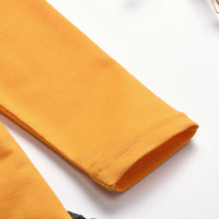 Load image into Gallery viewer, 2 Pieces Set Baby Kid Girls Solid Color Tops And Camo Pants Wholesale 38597496
