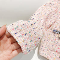 Load image into Gallery viewer, 2 Pieces Set Baby Kid Girls Checked Jackets Outwears And Skirts Wholesale 95256257
