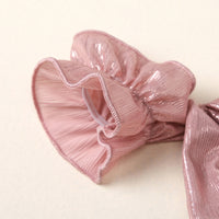 Load image into Gallery viewer, 2 Pieces Little Girl Knot Tie Off Shoulder Top &amp; Ruffled Detail Hi-lo Hem Skirt Set Wholesale 58972714
