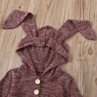 Load image into Gallery viewer, 2 Pieces Little Girl Rabbit Hoodie &amp; Trousers Set Wholesale 29224645
