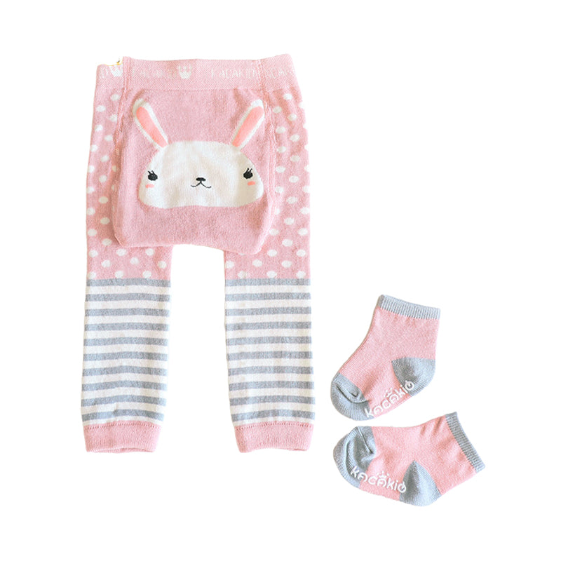 2 Pieces Lovely Baby Cartoon Pants & Socks Wholesale 05915852