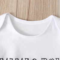 Load image into Gallery viewer, 3 Pieces Summer Girls&#39; Short Sleeve Love Letter Khat Top And Long Pants Wholesale 68692446
