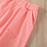 Load image into Gallery viewer, 2 Pieces Toddler Sweatsuits Set Round Neck Sweatshirt And Pants Wholesale 17134625
