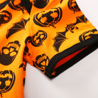 Load image into Gallery viewer, Baby Girls Expression Print Halloween Dresses Wholesale 73717549
