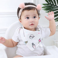 Load image into Gallery viewer, Girls Boys Love heart Animals Unicorn Baby Bibs Wholesale 60947363
