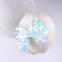Load image into Gallery viewer, 3-Pack Girl Bow Sequins Mesh Headbands Wholesale 24213108
