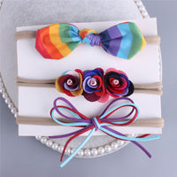 Load image into Gallery viewer, 3-Pack Girl Flower Bow Headbands Wholesale 31563111
