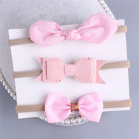 Load image into Gallery viewer, 3-Pack Girl Flower Bow Headbands Wholesale 31563111
