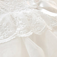 Load image into Gallery viewer, Baby Girls Solid Color Bow Embroidered Dresses Wholesale 319910845
