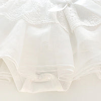 Load image into Gallery viewer, Baby Girls Solid Color Bow Embroidered Dresses Wholesale 319910845
