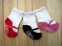 Load image into Gallery viewer, Baby Kid Girls Letters Color-blocking Polka dots Print Accessories Socks Wholesale 352010388
