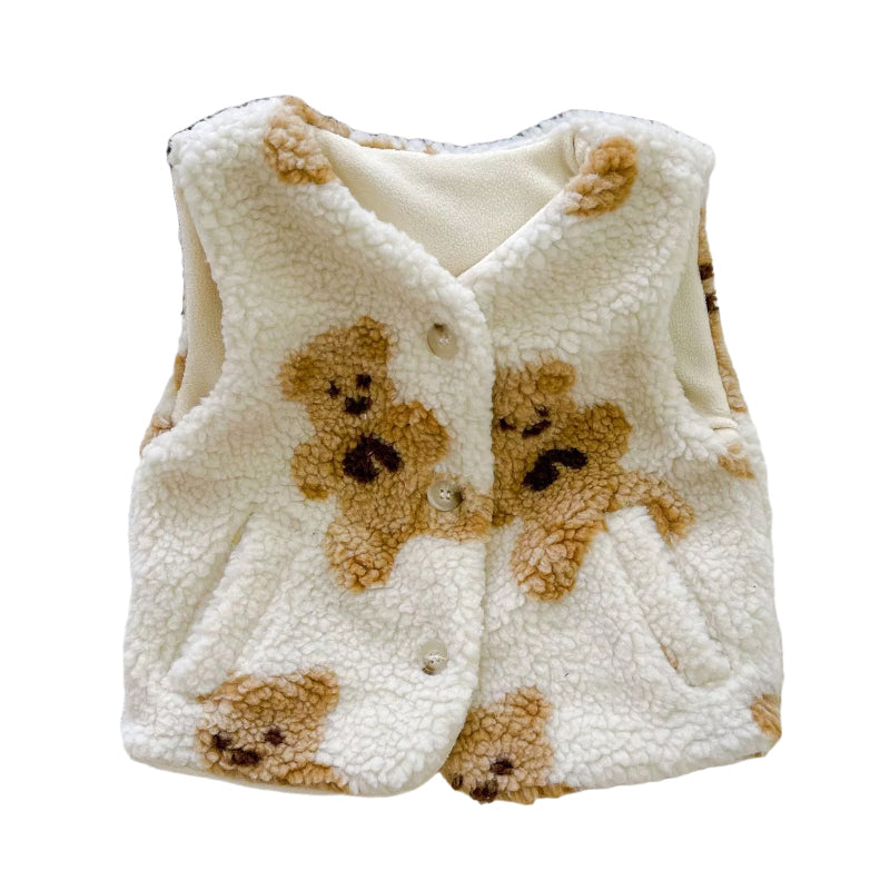 Baby Kid Girls Boys Animals Cartoon Vests Waistcoats Wholesale 35528761