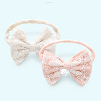 Load image into Gallery viewer, Baby Girls Solid Color Lace Rompers Wholesale 361610805
