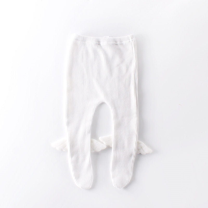 Baby Girls Wings Muslin&Ribbed Pants Wholesale 36888651