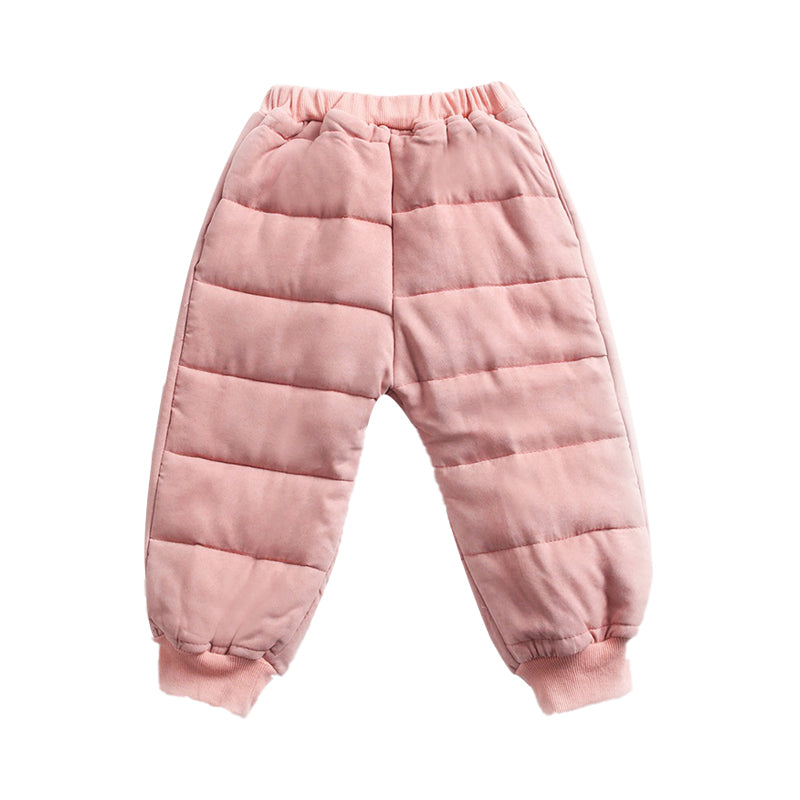 Baby Kid Unisex Solid Color Pants Wholesale 376410450