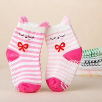 Load image into Gallery viewer, Baby Kid Unisex Striped Love heart Polka dots Animals Cartoon Print Accessories Socks Wholesale 389910777
