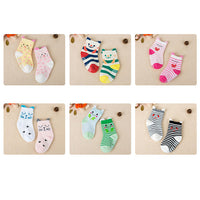 Load image into Gallery viewer, Baby Kid Unisex Striped Love heart Polka dots Animals Cartoon Print Accessories Socks Wholesale 389910777
