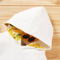 Load image into Gallery viewer, 3 Pieces Set Baby Girls Flower Print Hoodies Pants And Bow Headwear Wholesale 19246167
