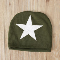 Load image into Gallery viewer, 3 Pieces Baby Boy Set Star Top &amp; Stripe Suspender Pants &amp; Hat Wholesale 49763353
