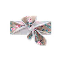 Load image into Gallery viewer, 3 Pieces Set Baby Girls Striped Print Hoodies Swearshirts Pants And Bow Headwear Wholesale 58047643
