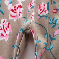 Load image into Gallery viewer, 3 Pieces Set Baby Girls Striped Print Hoodies Swearshirts Pants And Bow Headwear Wholesale 58047643
