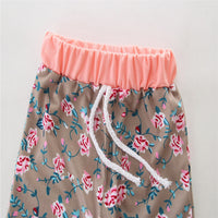 Load image into Gallery viewer, 3 Pieces Set Baby Girls Striped Print Hoodies Swearshirts Pants And Bow Headwear Wholesale 58047643
