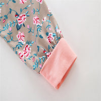 Load image into Gallery viewer, 3 Pieces Set Baby Girls Striped Print Hoodies Swearshirts Pants And Bow Headwear Wholesale 58047643
