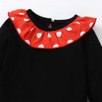 Load image into Gallery viewer, 3 Pieces Set Baby Girls Polka dots Tops Bow Skirts And Headwear Wholesale 03716847
