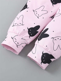 Load image into Gallery viewer, 3 Pieces Set Baby Girls Animals Print Tops Pants And Hats Wholesale 14336828
