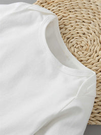 Load image into Gallery viewer, 3 Pieces Set Baby Girls Solid Color Rompers Tie Dye Pants And Bow Headwear Wholesale 75016840
