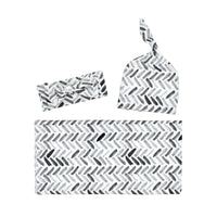 Load image into Gallery viewer, 3 Pieces Baby Print Swaddles Blanket &amp; Hat &amp; Headband Set Wholesale 79704666
