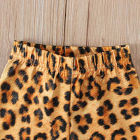 Load image into Gallery viewer, 3 Pieces Infant Toddler Girl Set Love Heart Top &amp; Leopard Pants &amp; Headband Wholesale 89494990
