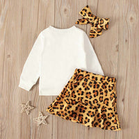 Load image into Gallery viewer, 3 Pieces Infant Toddler Girl Set Love Heart Top &amp; Leopard Pants &amp; Headband Wholesale 89494990
