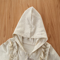 Load image into Gallery viewer, 3 Pieces Set Baby Kid Girls Solid Color Jackets Outwears Vests Waistcoats And Pants Wholesale 35256789
