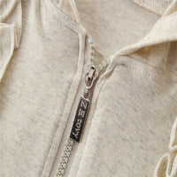 Load image into Gallery viewer, 3 Pieces Set Baby Kid Girls Solid Color Jackets Outwears Vests Waistcoats And Pants Wholesale 35256789
