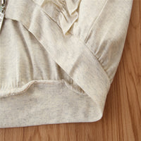 Load image into Gallery viewer, 3 Pieces Set Baby Kid Girls Solid Color Jackets Outwears Vests Waistcoats And Pants Wholesale 35256789
