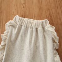 Load image into Gallery viewer, 3 Pieces Set Baby Kid Girls Solid Color Jackets Outwears Vests Waistcoats And Pants Wholesale 35256789
