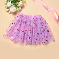 Load image into Gallery viewer, 3 Pieces Kid Girl Perform Sequins Star Skirt &amp; Unicorn Headband &amp; Magic Wand Wholesale 99865771
