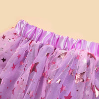 Load image into Gallery viewer, 3 Pieces Kid Girl Perform Sequins Star Skirt &amp; Unicorn Headband &amp; Magic Wand Wholesale 99865771
