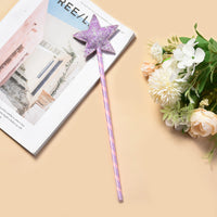 Load image into Gallery viewer, 3 Pieces Kid Girl Perform Sequins Star Skirt &amp; Unicorn Headband &amp; Magic Wand Wholesale 99865771
