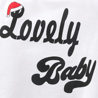 Load image into Gallery viewer, 3 Pieces Set Baby Girls Letters Print Rompers Solid Color Pants And Bow Headwear Wholesale 79936576
