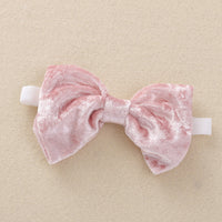 Load image into Gallery viewer, 3 Pieces Set Baby Girls Letters Print Rompers Solid Color Pants And Bow Headwear Wholesale 79936576
