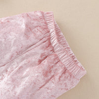 Load image into Gallery viewer, 3 Pieces Set Baby Girls Letters Print Rompers Solid Color Pants And Bow Headwear Wholesale 79936576
