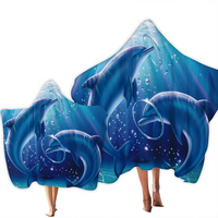 Load image into Gallery viewer, Unisex Rainbow Animals Cartoon Print Beach Accessories Blankets Wholesale 220606167
