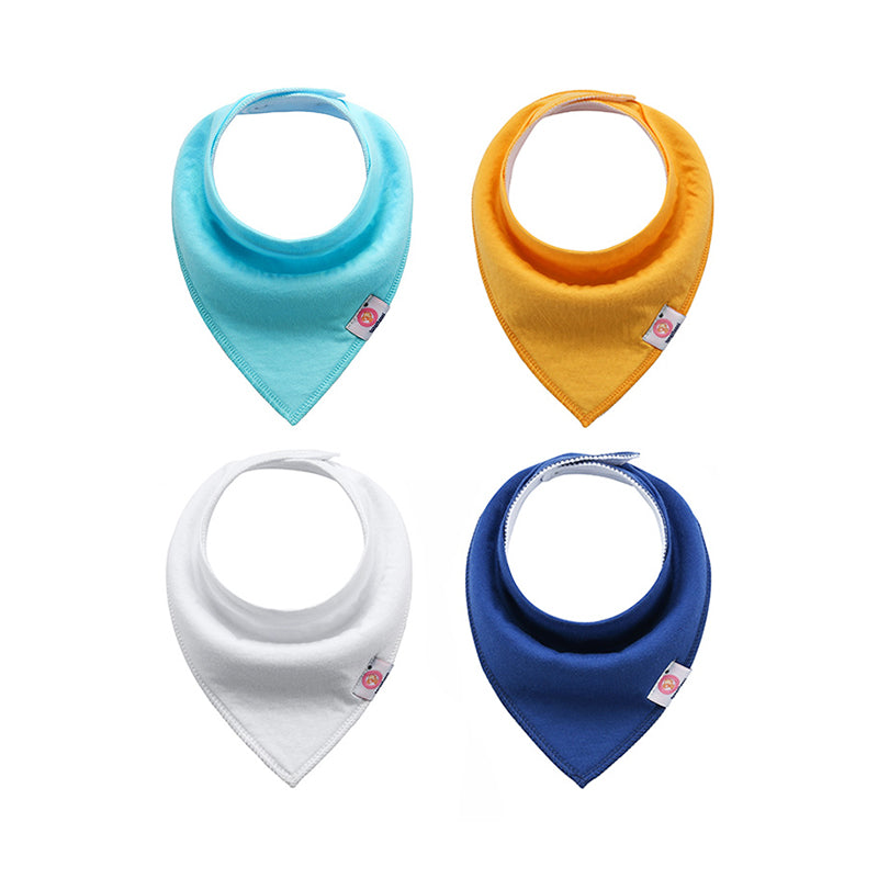 4-Pack Baby Plain Bibs Wholesale 60814952