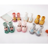 Load image into Gallery viewer, Baby Kid Girls Boys Color-blocking Animals Cartoon Print Accessories Socks Wholesale 407610386
