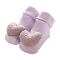 Load image into Gallery viewer, Baby Kid Girls Boys Letters Color-blocking Love heart Animals Cartoon Plant Print Accessories Socks Wholesale 410210389
